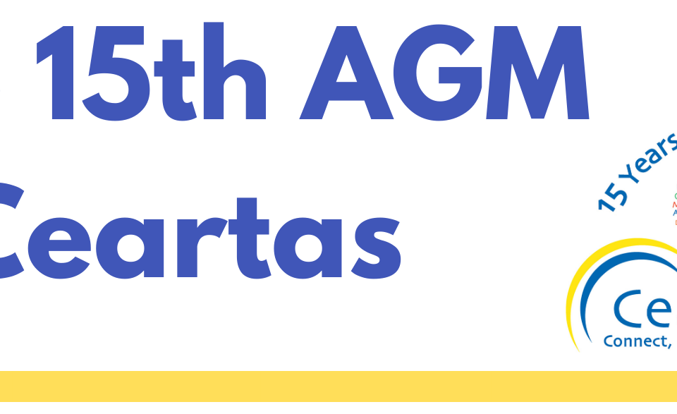 Ceartas 15th AGM header image