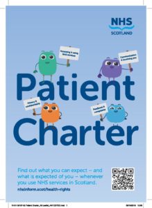Patient Charter leaflet, page 1
